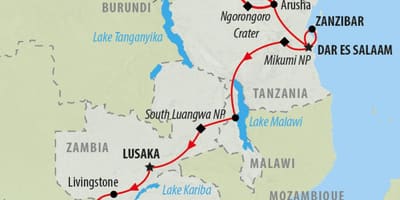 Zemljevid zemljevid express Keniji